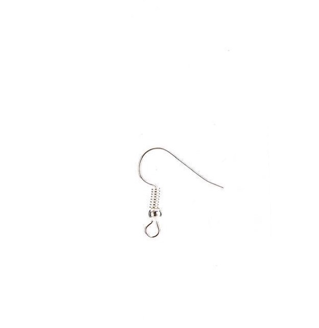 D21 - 100 móc khuyên tai mạ vàng mạ bạc gia sỉ