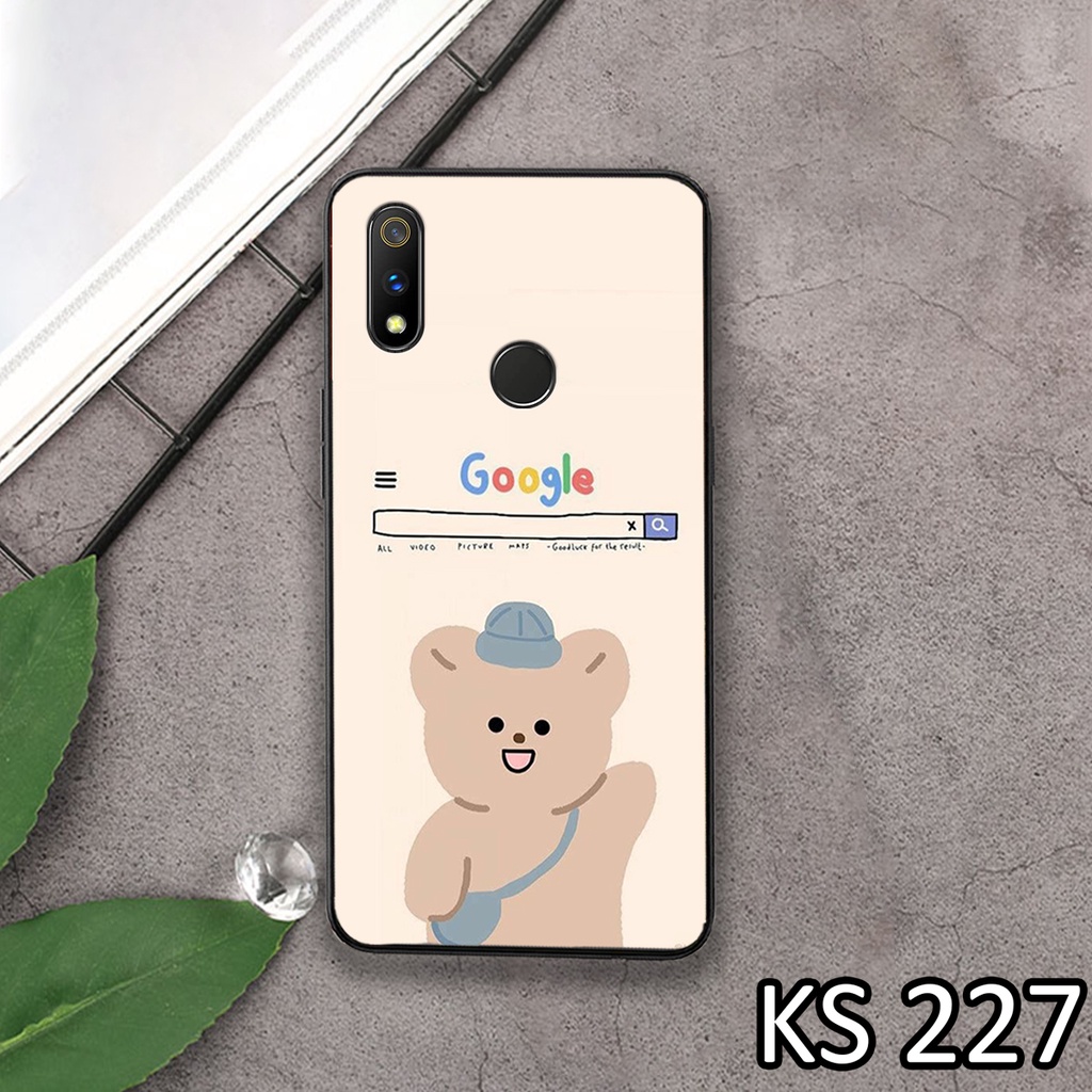 Ốp lưng Oppo Realme 1 - Realme 2 - Realme 3 - Realme 3 Pro - Ốp in hình gấu bear ngộ nghĩnh