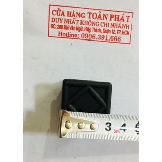 [Combo10 nút cao su] Núm chụp vuông, nút bít cao su [vuông 20-25-30-40-50mm]