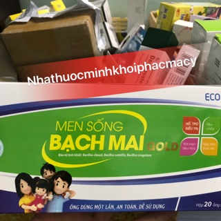 MEN SỐNG BẠCH MAI HỘP 20 ống
