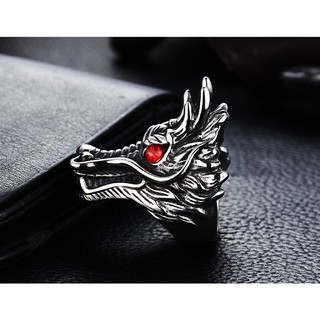 Nhẫn nam đầu rồng