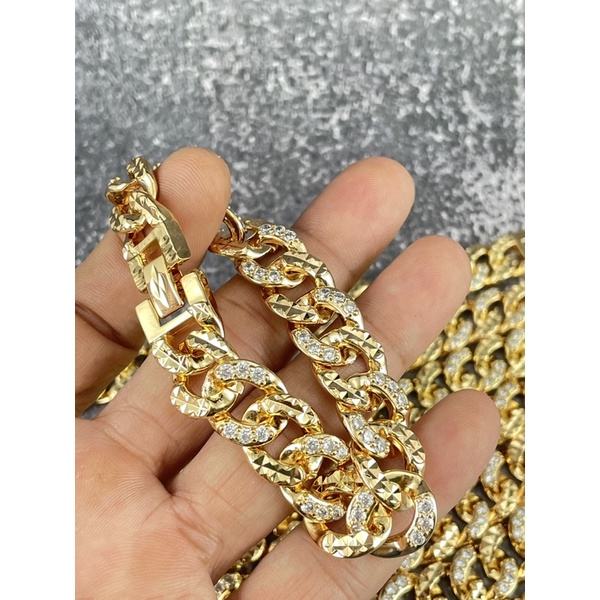 LẮC TAY NAM NỮ MẠ VÀNG 18K CAO CẤP