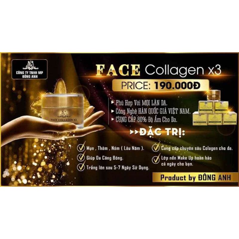 Kem Face Collagen X3