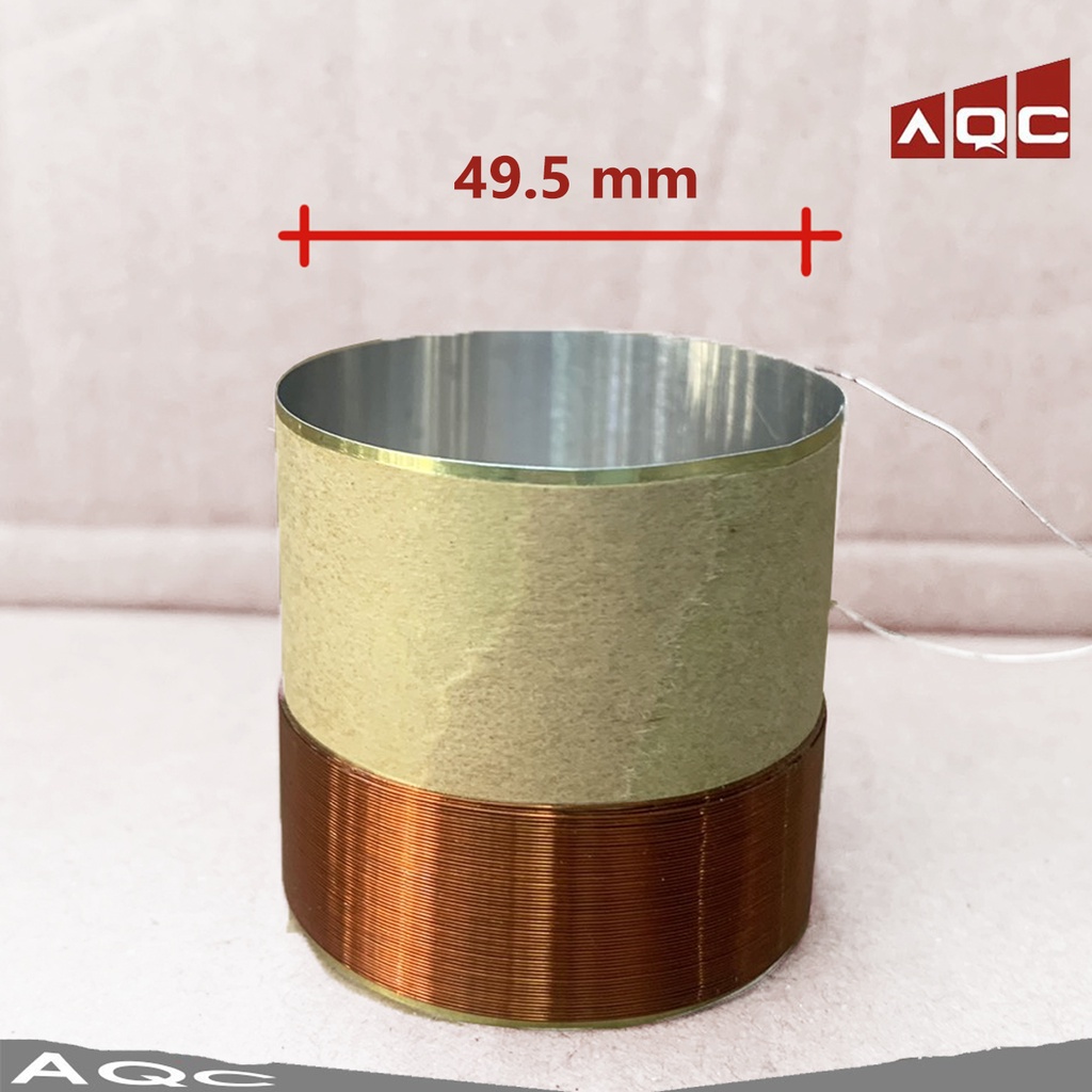 Coil loa 49.5 mm ( 2 lớp) dây đồng - côn loa 49.5 Dây đồng 2 Lớp