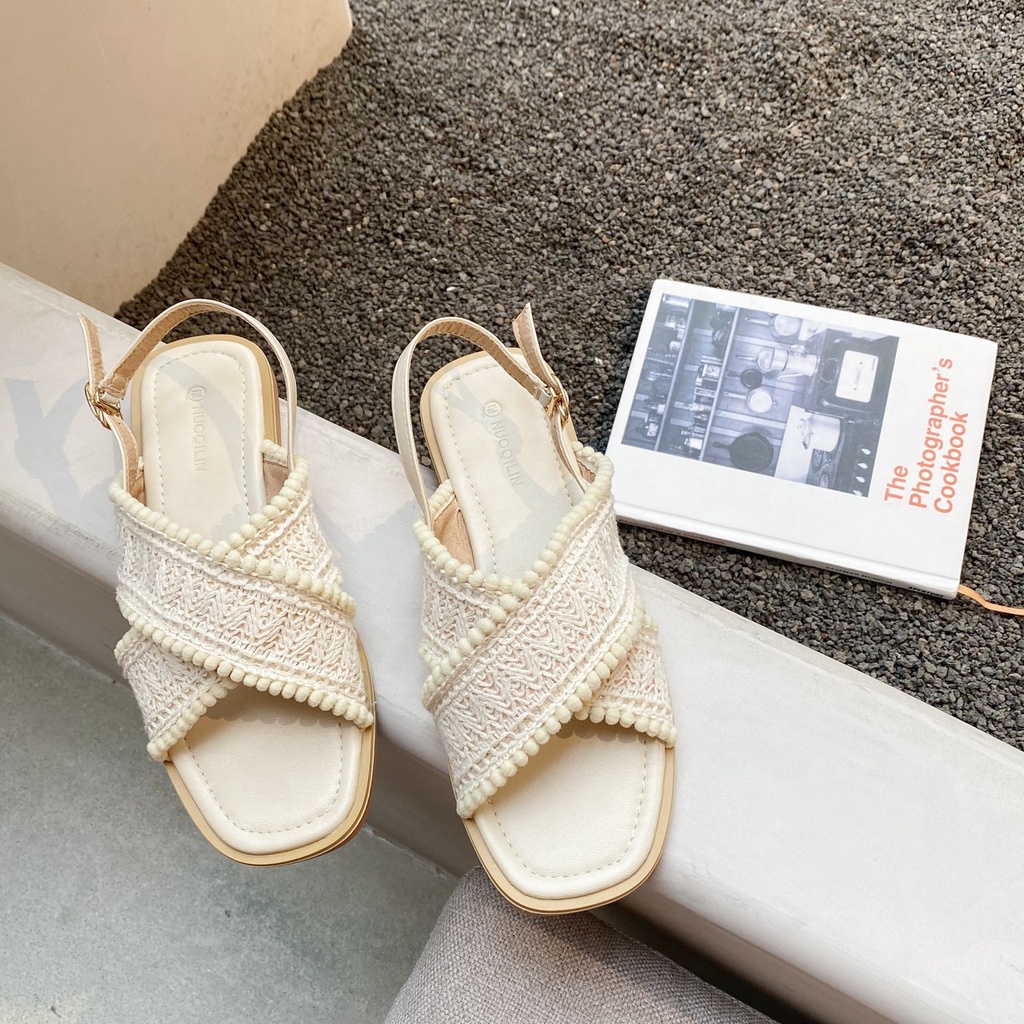 Xăng đan Đế Bằng Thời Trang Dành Cho Nữ