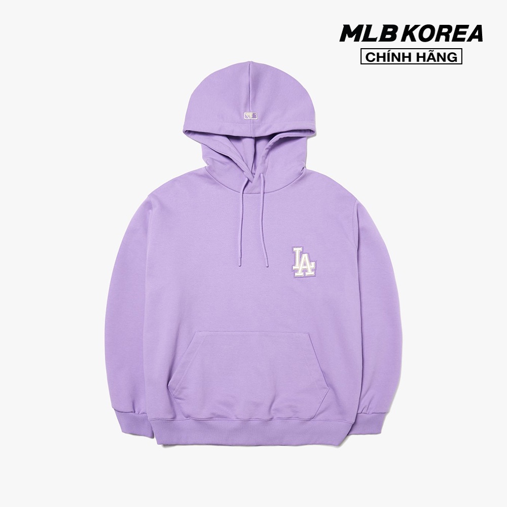 MLB - Áo hoodie phối mũ Basic Big Logo Wapen 3AHDB0214-07LDL