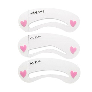 Set 3 khuôn vẽ lông mày đơn giản JP5