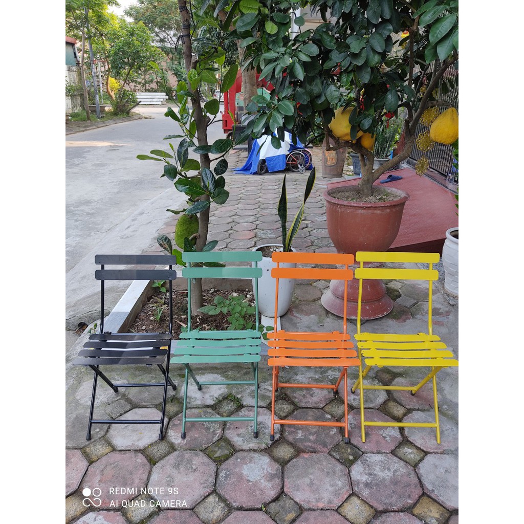 GHẾ SẮT CAFE