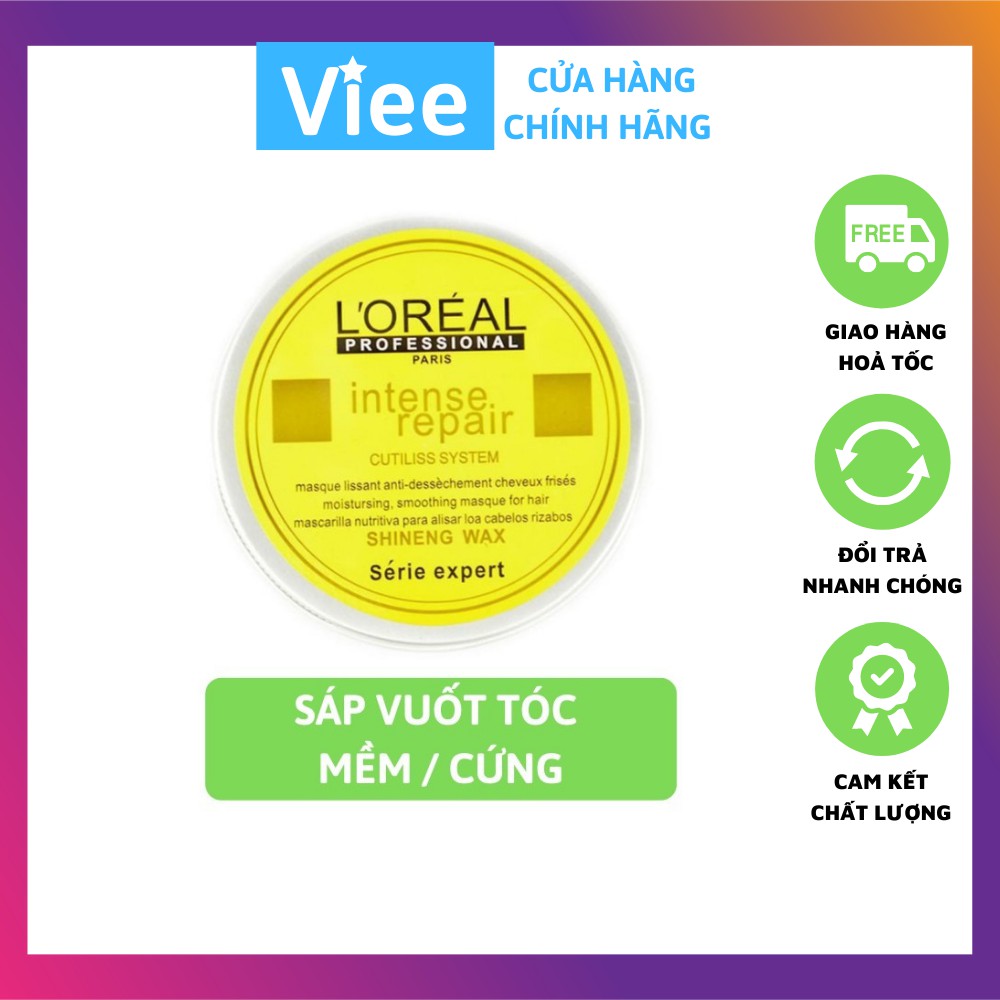 Sáp vuốt tóc Nam L'OREAL Gel Wax keo vuốt tóc tạo kiểu hương thơm dễ chịu