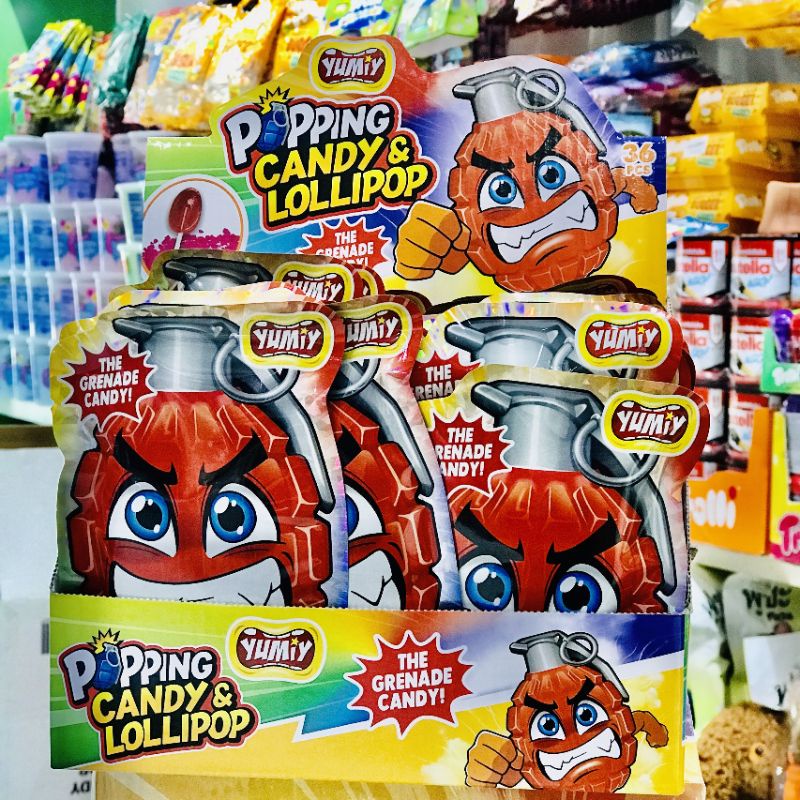Kẹo Mút Nổ Yumiy Popping Candy & Lollipop Gói 13g