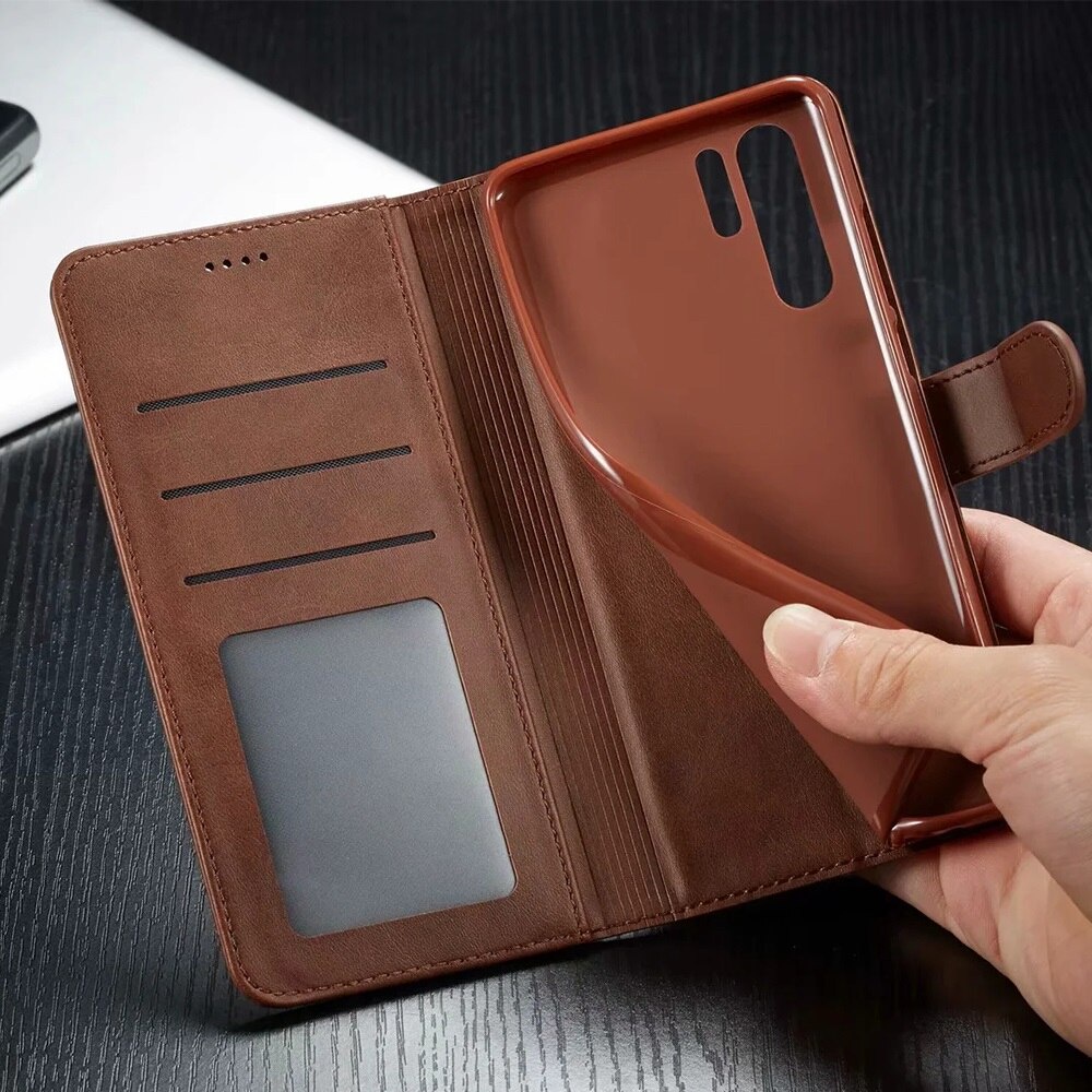 Luxury Leather Case for HUAWEI P40 P30 P20 Pro Lite P Smart 2019 Wallet Flip Cover Mate 10 20 30 Pro Lite  Y5 Y9 with Card Slots