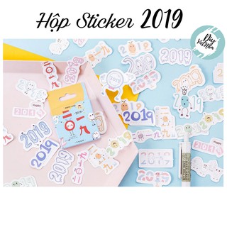HỘP STICKER 2019