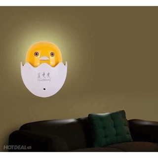  Đèn ngủ gà con cảm ứng ánh sáng