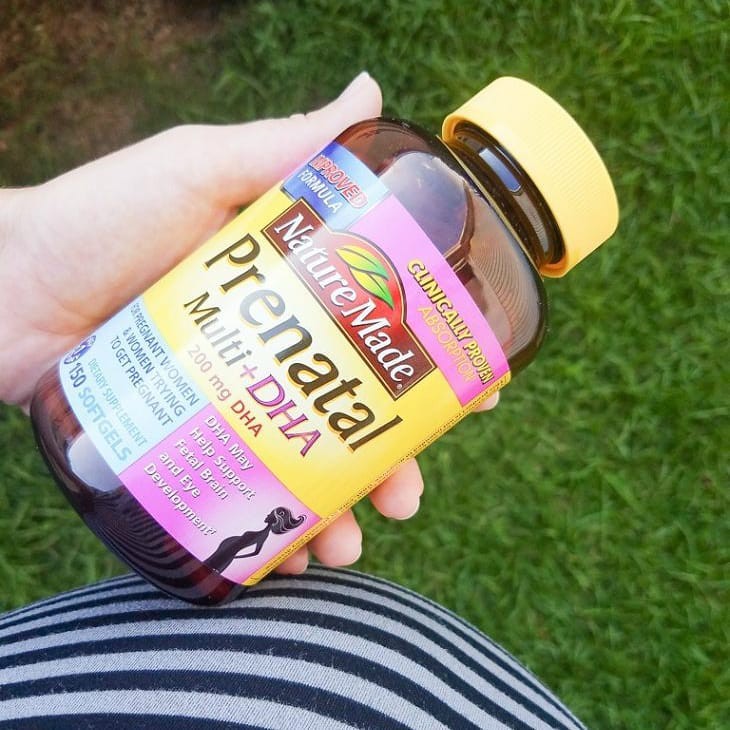 Vitamin Tổng Hợp Cho Bà Bầu Nature Made Prenatal Multi + DHA