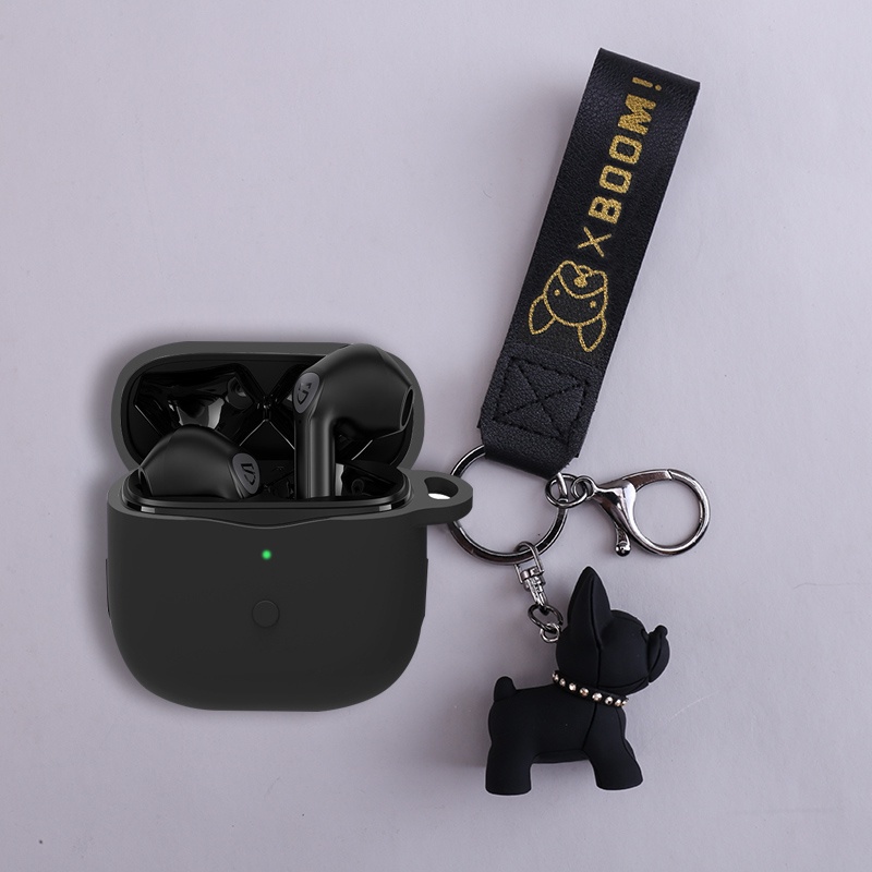 Vỏ Bảo Vệ Hộp Sạc Tai Nghe SoundPEATS air3 Air2+ Bằng Silicon Mềm Họa Tiết Hoạt Hình Không Gian Độc Đáo