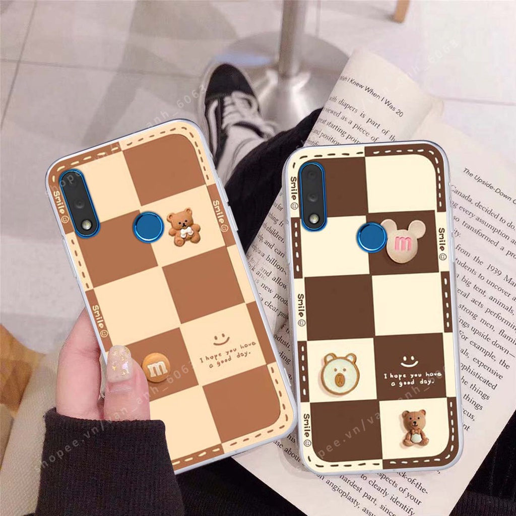 Ốp lưng Vsmart Star 3 / Star 4 / Star3 / Star4 hình gấu, kẹo dễ thương cute