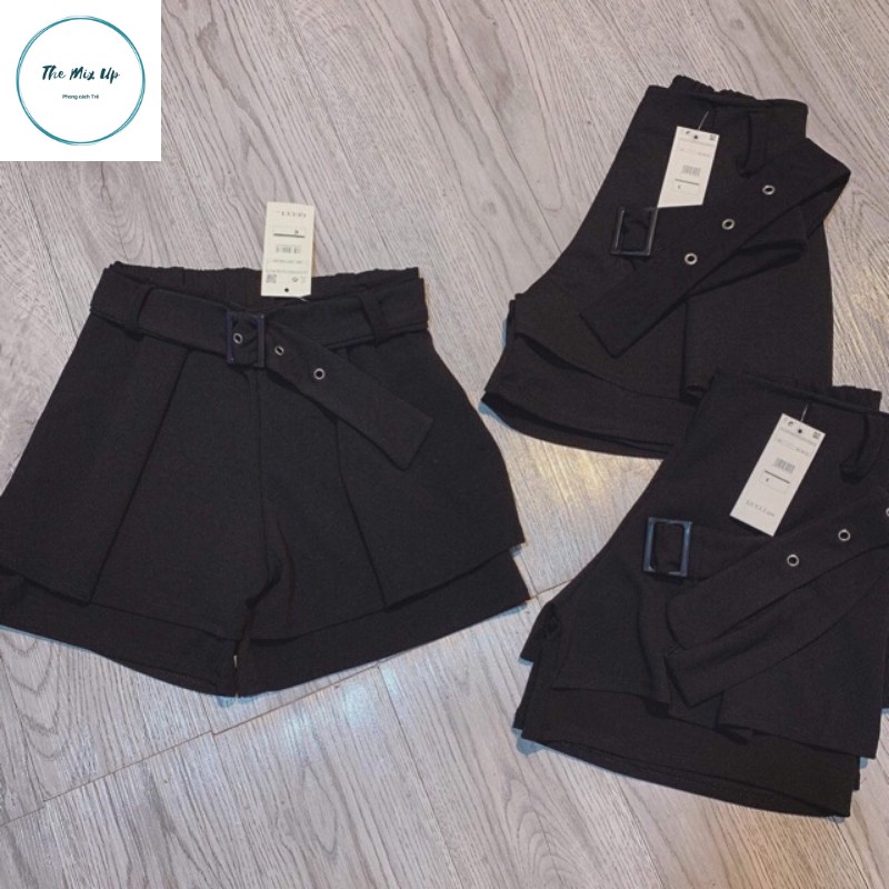 Quần Short Giả Váy Công Sở Cao Cấp Tặng Kèm Đai - Sẵn Hàng Tại The mix up | BigBuy360 - bigbuy360.vn