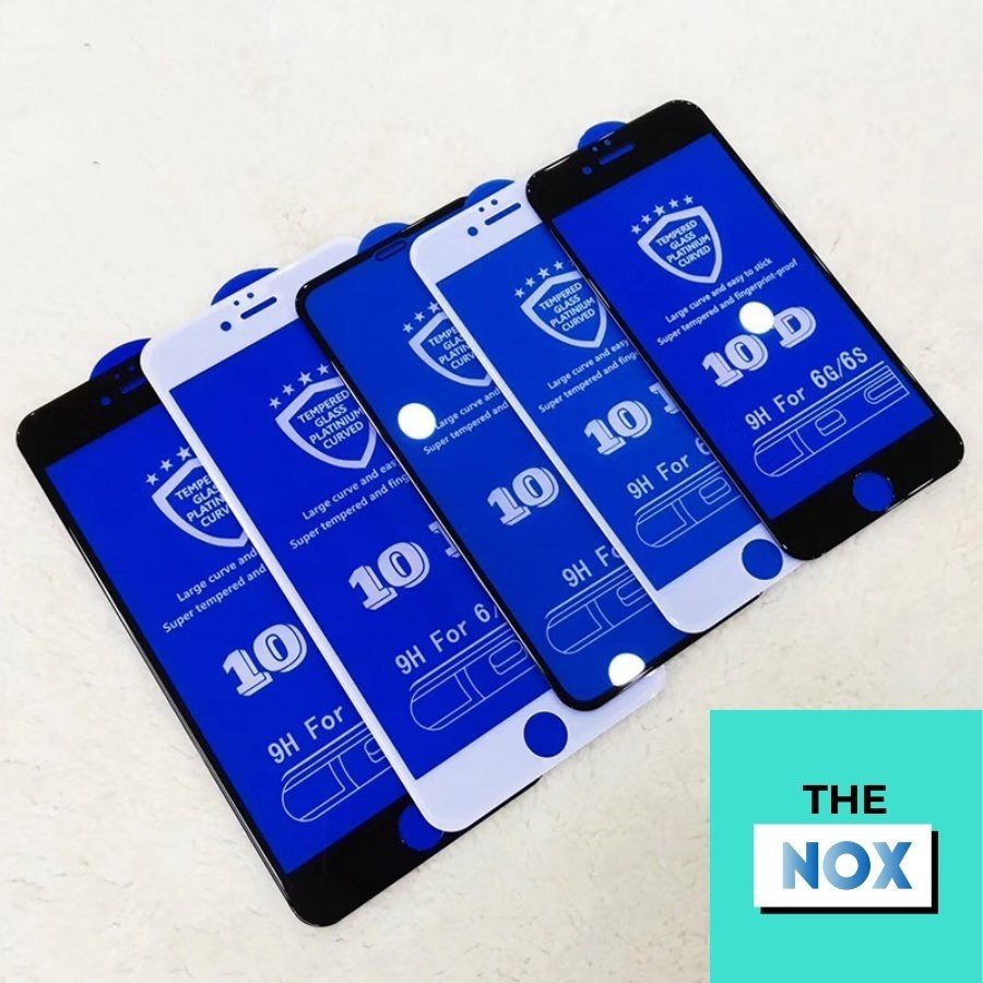 [Loại Xịn] Kính Cường Lực IPhone 10D Bóng Full Màn Đủ Các Dòng Từ IP6 Đến 12ProMax [The Nox] | BigBuy360 - bigbuy360.vn