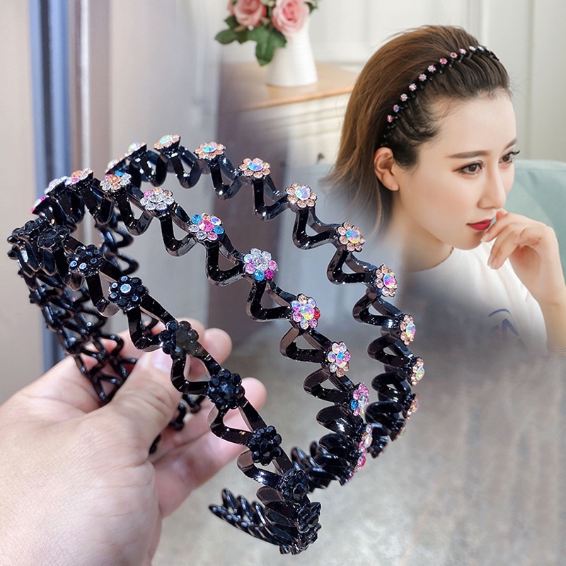 Kẹp Tóc Hình Cành Cây Đính Đá Và Ngọc Trai Chống Trượt Thời Trang Hàn Quốc Cho Nữ 2022
