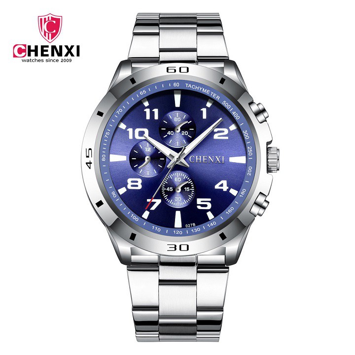 Đồng Hồ Nam CHENXI CXT01 Dây Thép Mặt Tròn Sang Trọng Lịch Lãm Bảo Hành 12 Tháng