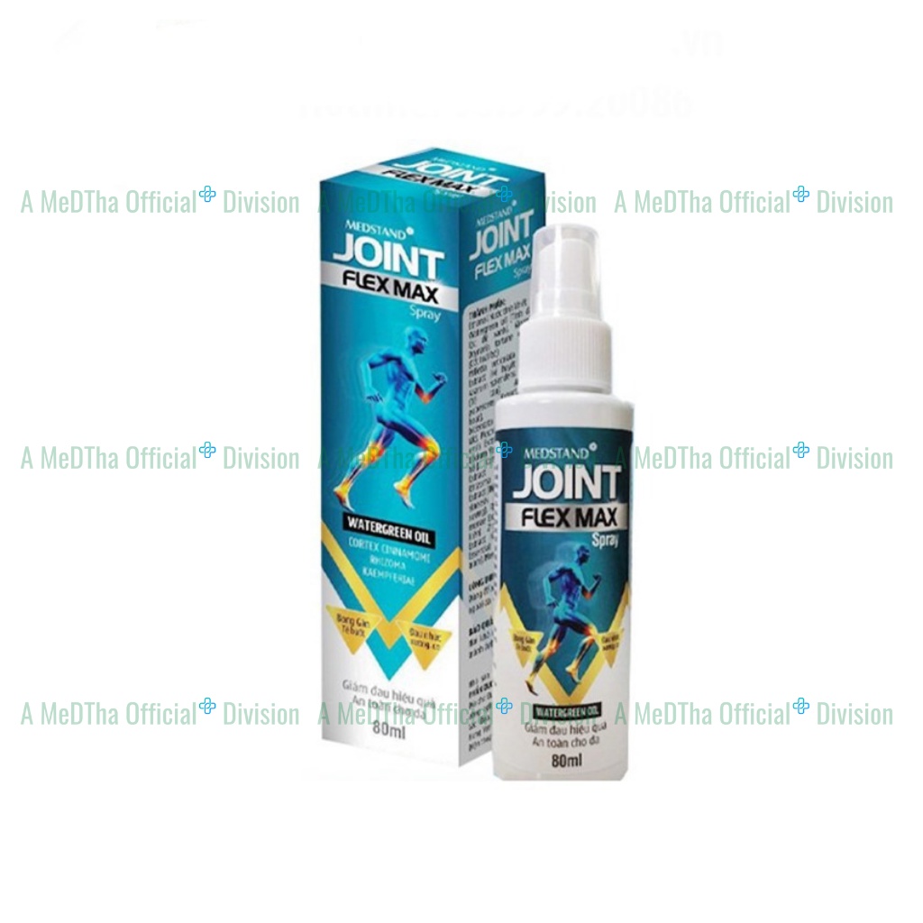 Joint Flex Max Spray - Xịt Giảm Đau Nhanh, Đau Nhức Xương Khớp, Đau Cơ, Bong Gân