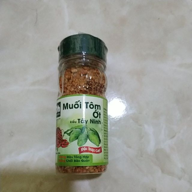Muối tôm ớt tây ninh 60gr