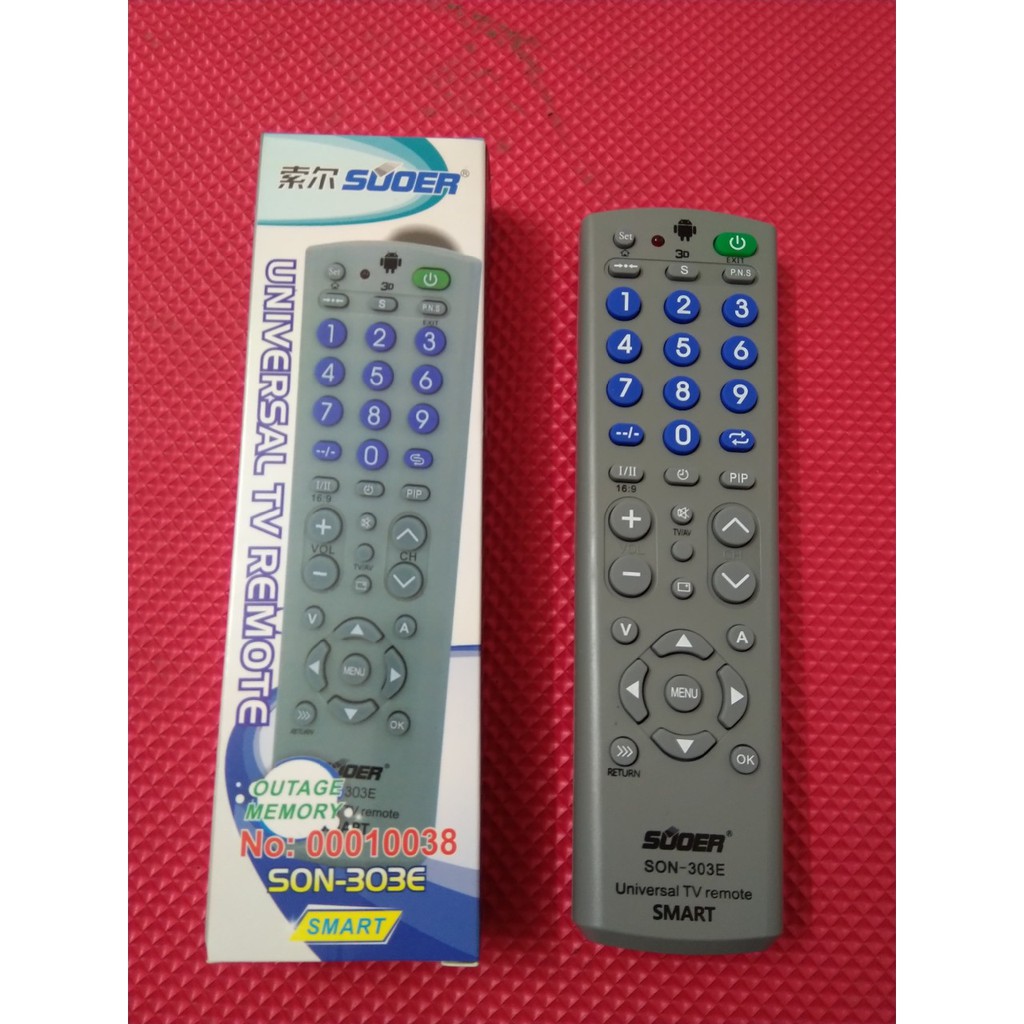 REMOTE ĐIỀU KHIỂN TIVI ĐA NĂNG, DÙNG CHO TẤT CẢ CÁC LOẠI TIVI