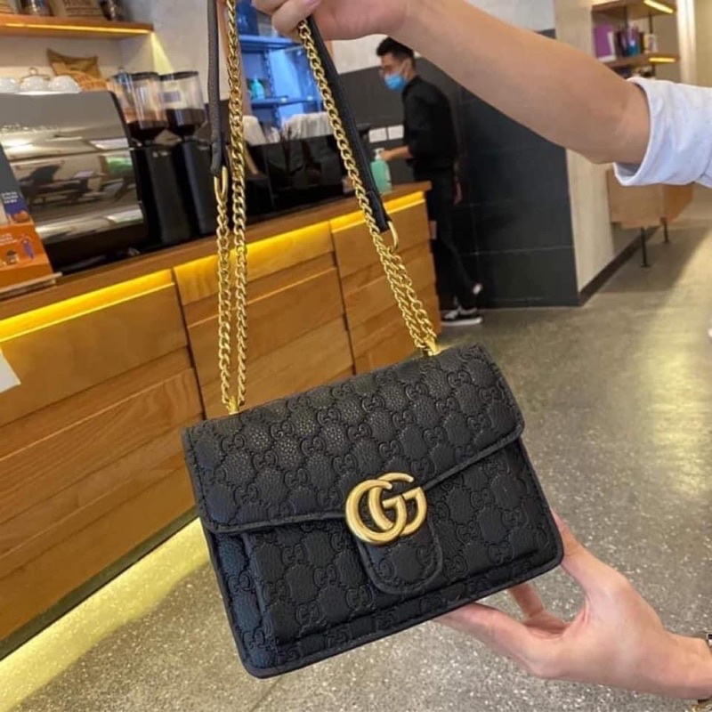 Túi xách CG nữ 3 ngăn hàng quảng châu l1 da nhám Loại 1 🌺