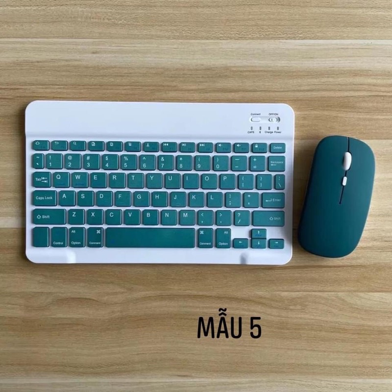Bộ bàn phím + chuột không dây có bluetooth là dùng được