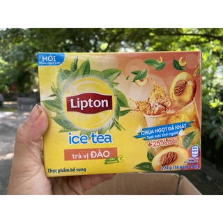 TRÀ LIPTON ICE TEA 224G (16 gói x 14g)