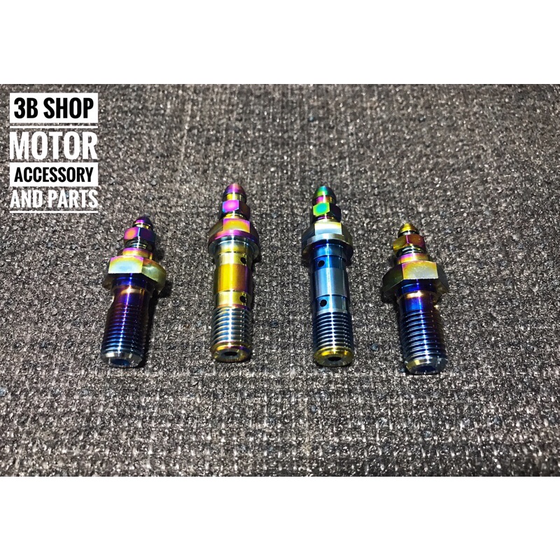 Ốc dây đâu tích hợp đầu xả gió- Spirit beast titanium khò nhiệt
