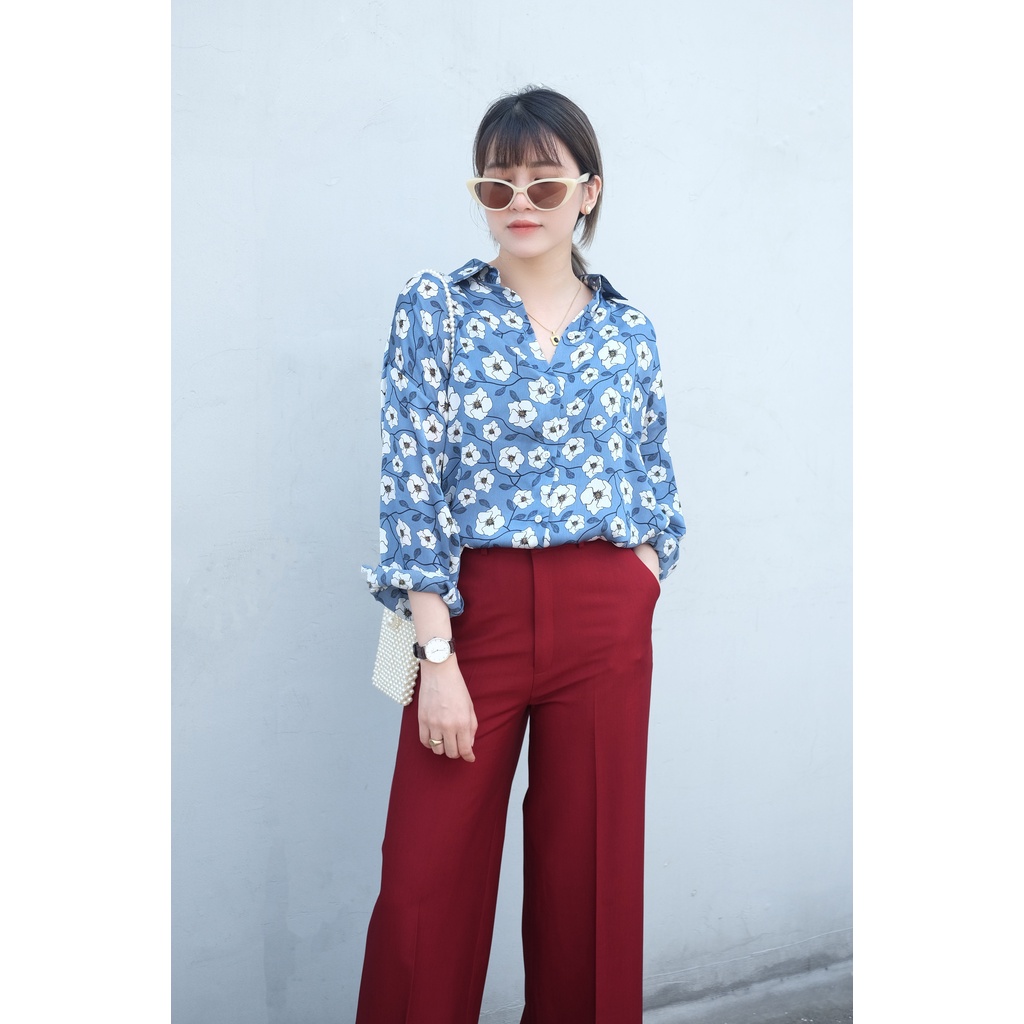 FLORAL SHIRT⚜️⚜️ ÁO SƠ MI HOA LỤA⚜️⚜️