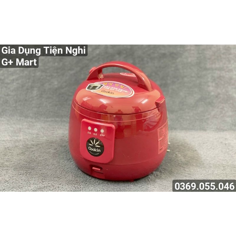 Nồi Cơm Điện Nhập Khẩu Hàn Quốc Chính Hãng COOKIN RMNA10 Lòng gang Chống Dính 1,0L - giadungtiennghigmart