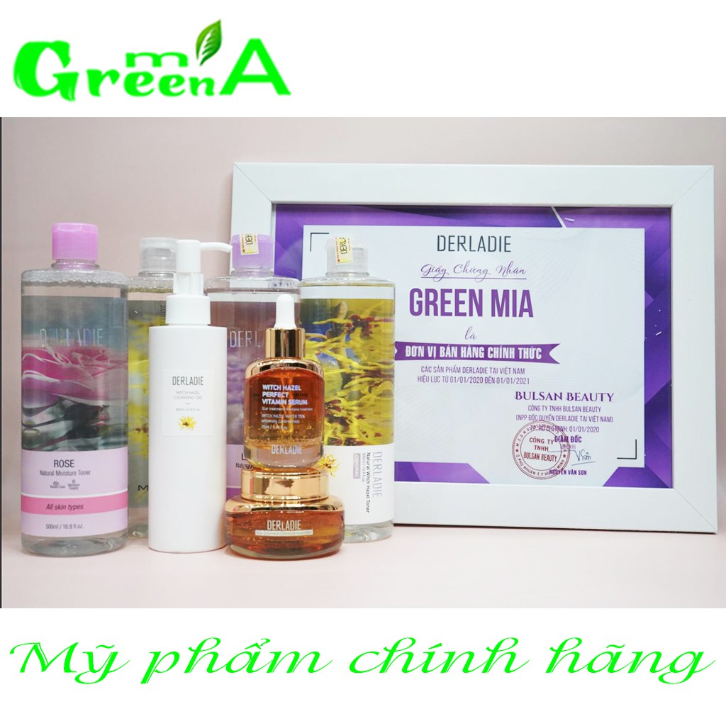 Serum Tràm Trà Derladie Tinh Chất Giảm Mụn Herbal Ampoule For Blemish Hết Mụn Sau 14 Ngày [NHẬP KHẨU CHÍNH HÃNG CÓ TEM] | BigBuy360 - bigbuy360.vn