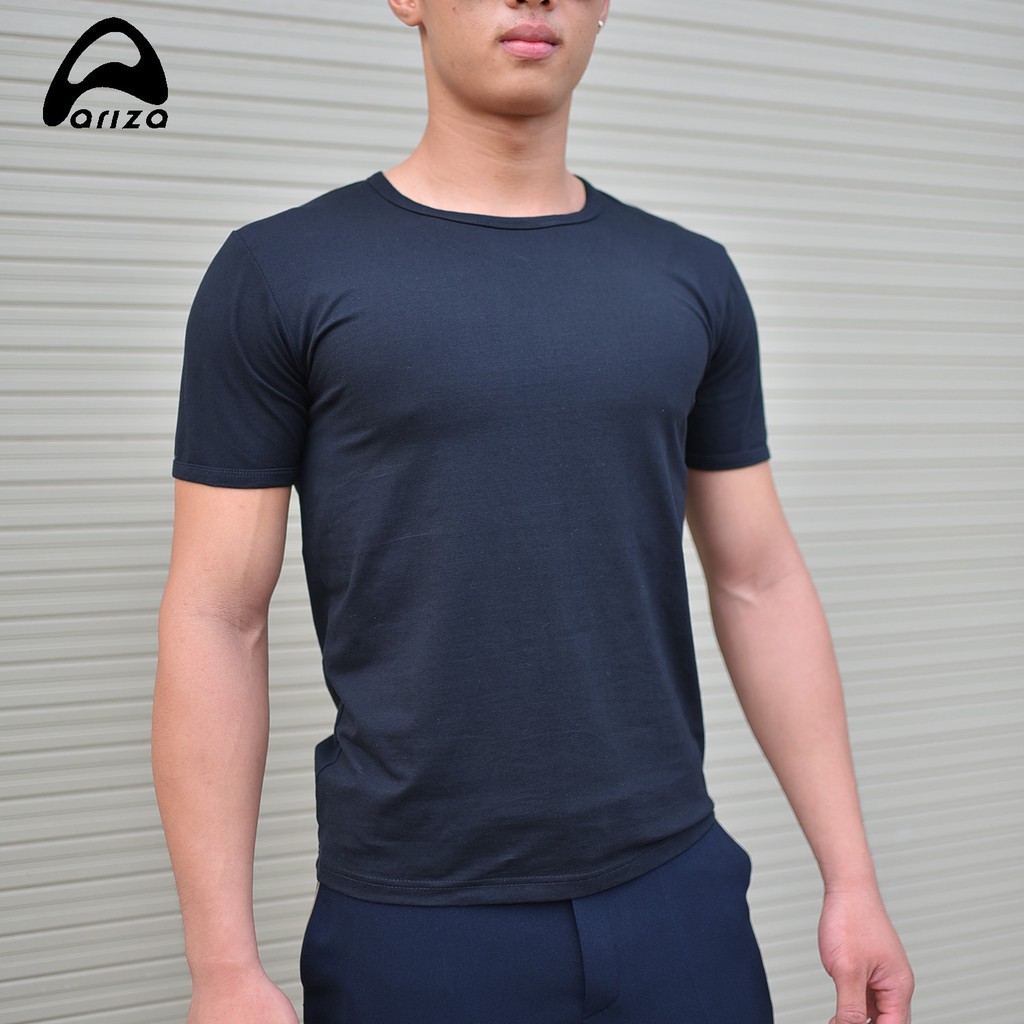[ Xả kho ] Áo thun cộc tay nam body Ariza cotton thoáng mát - thấm hút mồ hôi | BigBuy360 - bigbuy360.vn