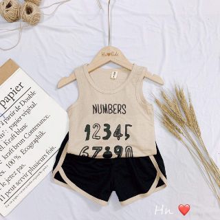 Bộ đũi số hót hít cho bé