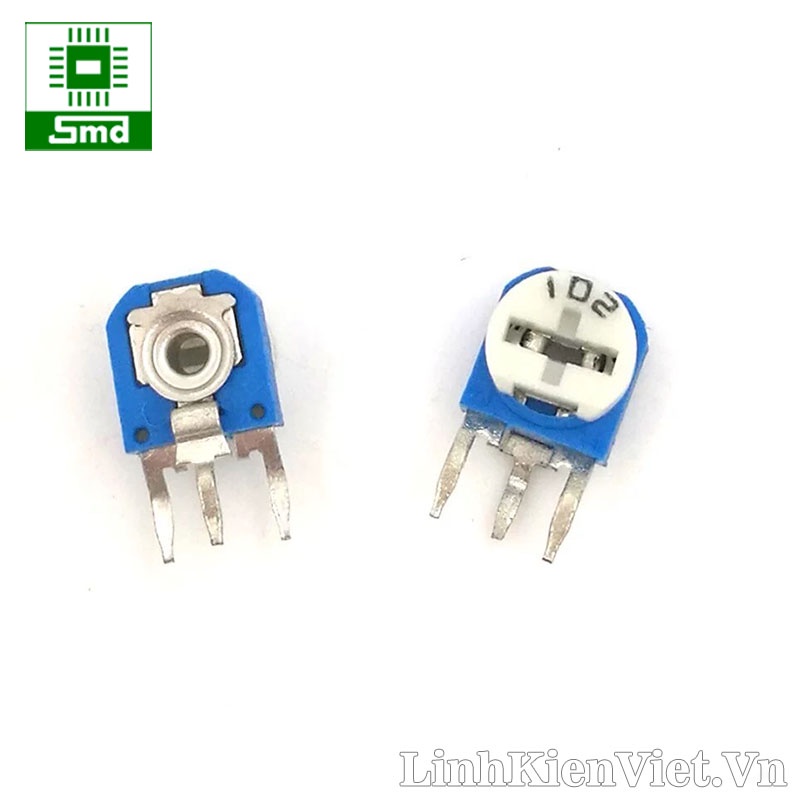 Biến trở Tam Giác RM063 (Biến Trở Cúc Áo) 501 502 503 102 103 500R 1K 50K 100K Chiết áp cúc áo loại đứng