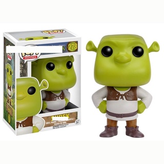 FUNKO POP Shrek Đồ chơi mô hình trang trí 278 # Bộ sưu tập mũ hành động PVC Quà tặng
