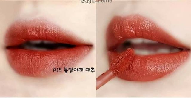 💃BlackRouge Ver 3 A15 đỏ nâu pha cam