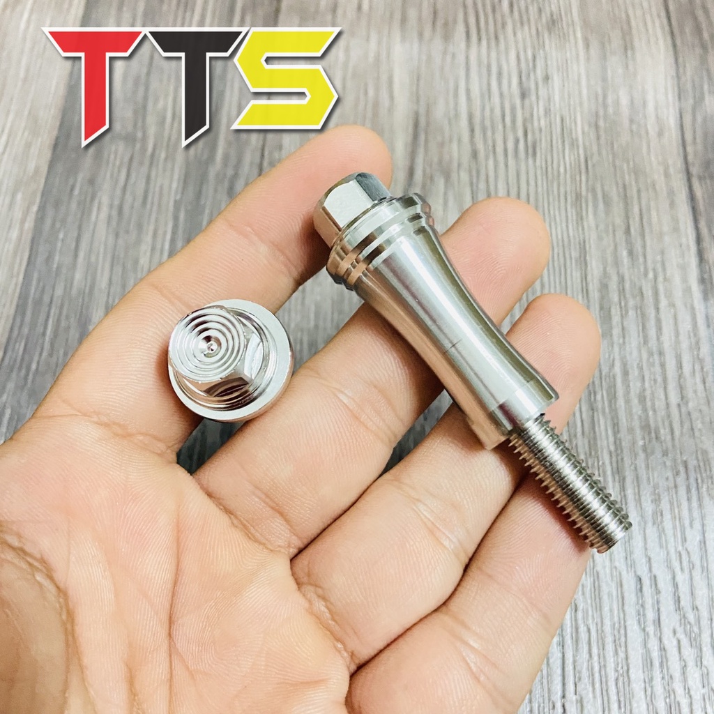 Khâu baga dè trước xe DREAM, SUPER DREAM các đời chất liệu inox 304 gia công Cnc