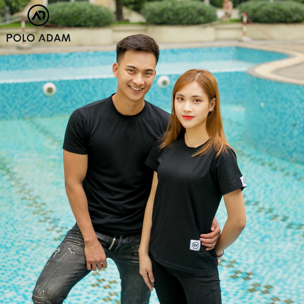 Áo phông đôi basic cotton lạnh cao cấp 4 màu POLO DAM-AP0001