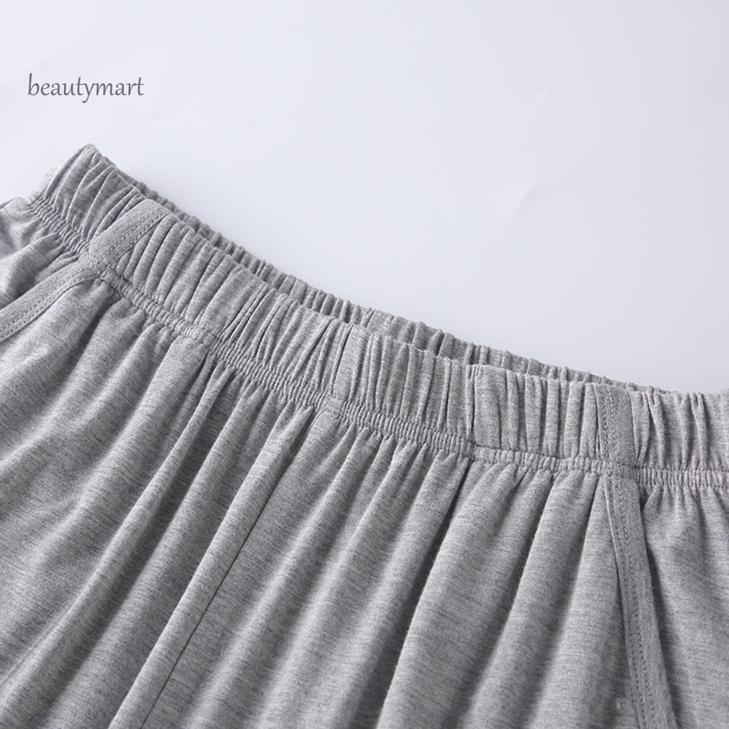 Quần short ống rộng lưng thun thoải mái thời trang cho nam