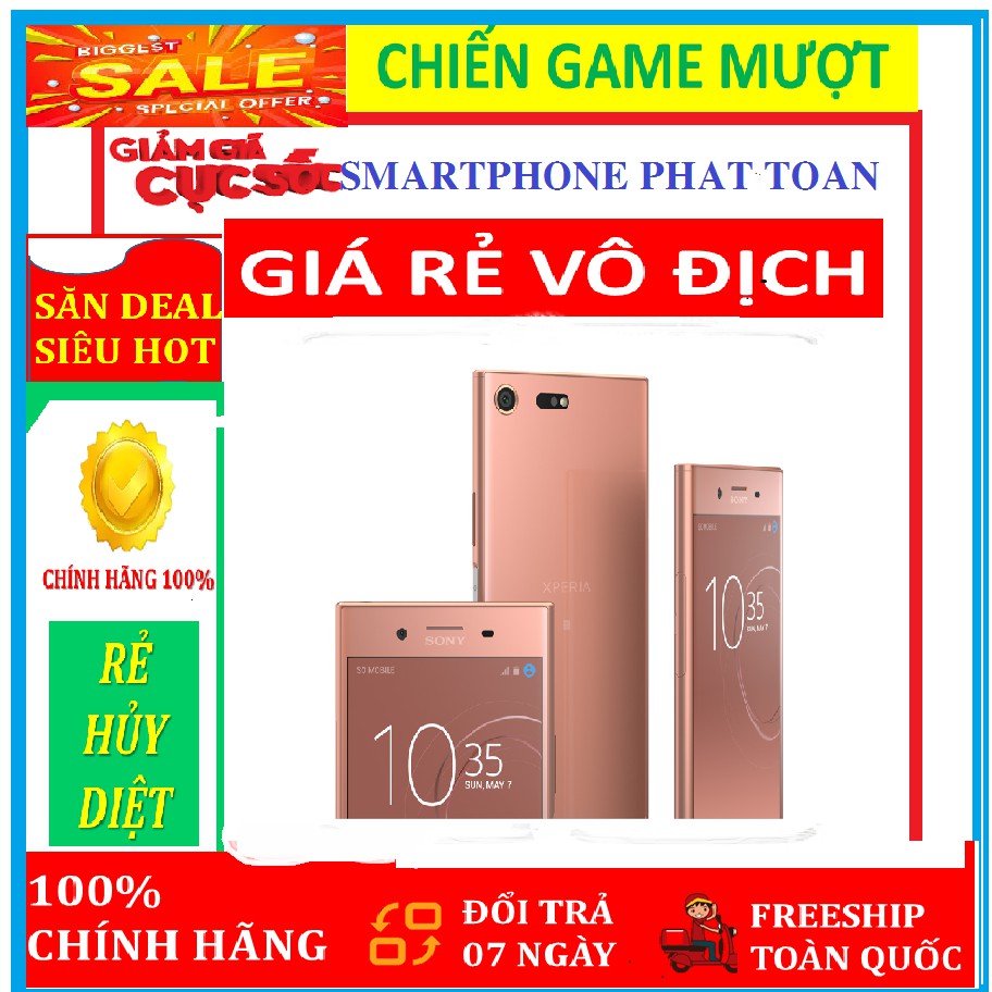 Sony Xperia XZ Premium ram 4G bộ nhớ 64G, CHÍNH HÃNG, bảo hành 12 tháng