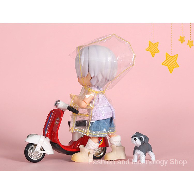 Giày Bốt Đi Mưa Cho Búp Bê ob11 XINGX