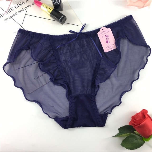 Quần lót nữ xuyên thấu sexy gợi cảm quần lót bánh bèo