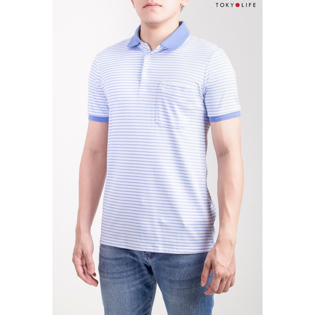 [Mã WABRTKL12 giảm 10% đơn 250K] Áo Polo Nam TOKYOLIFE cổ Đức có chân I7POL500G | BigBuy360 - bigbuy360.vn