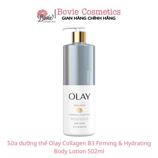  Kem sữa dưỡng thể Olay Collagen B3 Firming & Hydrating Body Lotion 502ml 