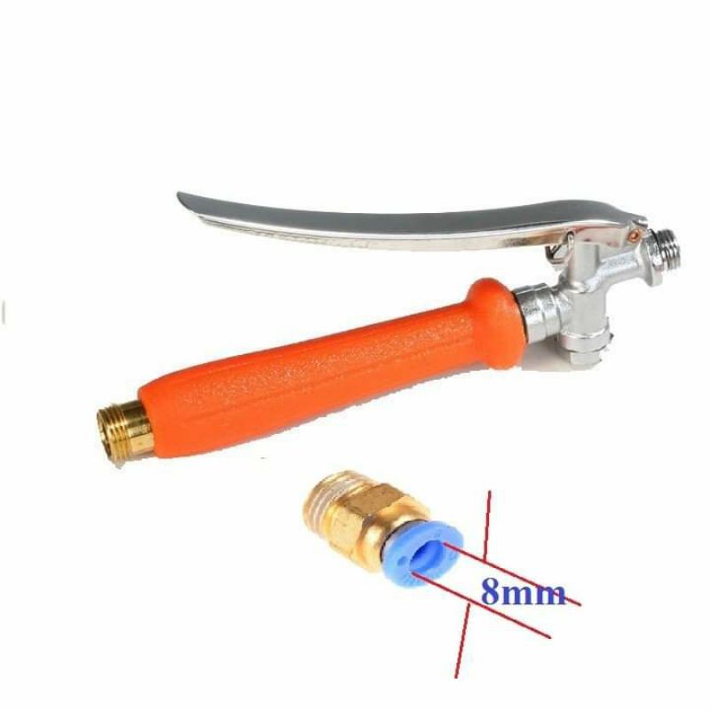Cần xịt tay bóp bình phun thuốc inox cao cấp .