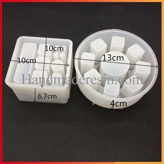 Khuôn Silicon Làm Khay Đựng Son