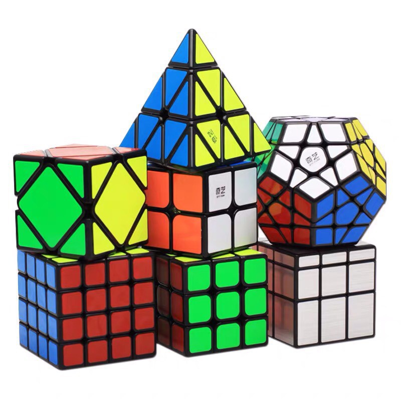 Rubik 3x3 Qiyi Sail W Rubic 3 Tầng Khối Lập Phương Ma Thuật-Hàng cao cấp